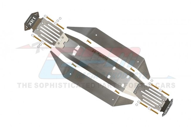 GPM Edelstahl Chassis Schutzplatten-Set lightweight Traxxas XRT XRTZSP1BOC