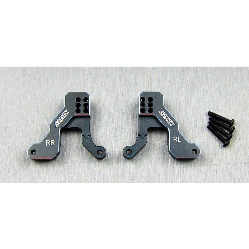 SAMIX Aluminium Dämpferbrücke hinten schwarz für TRX TRX4 & 6 TRX4-6024