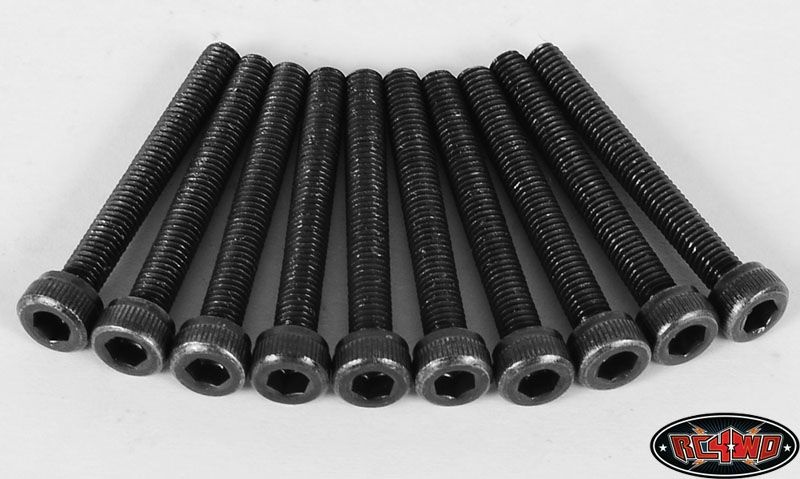RC4WD Steel Socket Head Cap Screws M3 x 25mm (10) Z-S0739