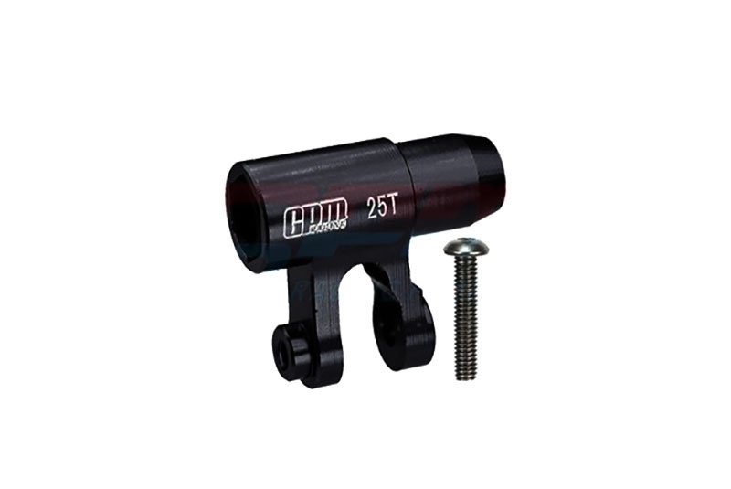 GPM Servo-Horn 25T 6061-T6 Alu schwarz Traxxas XRT - Abbildung 1