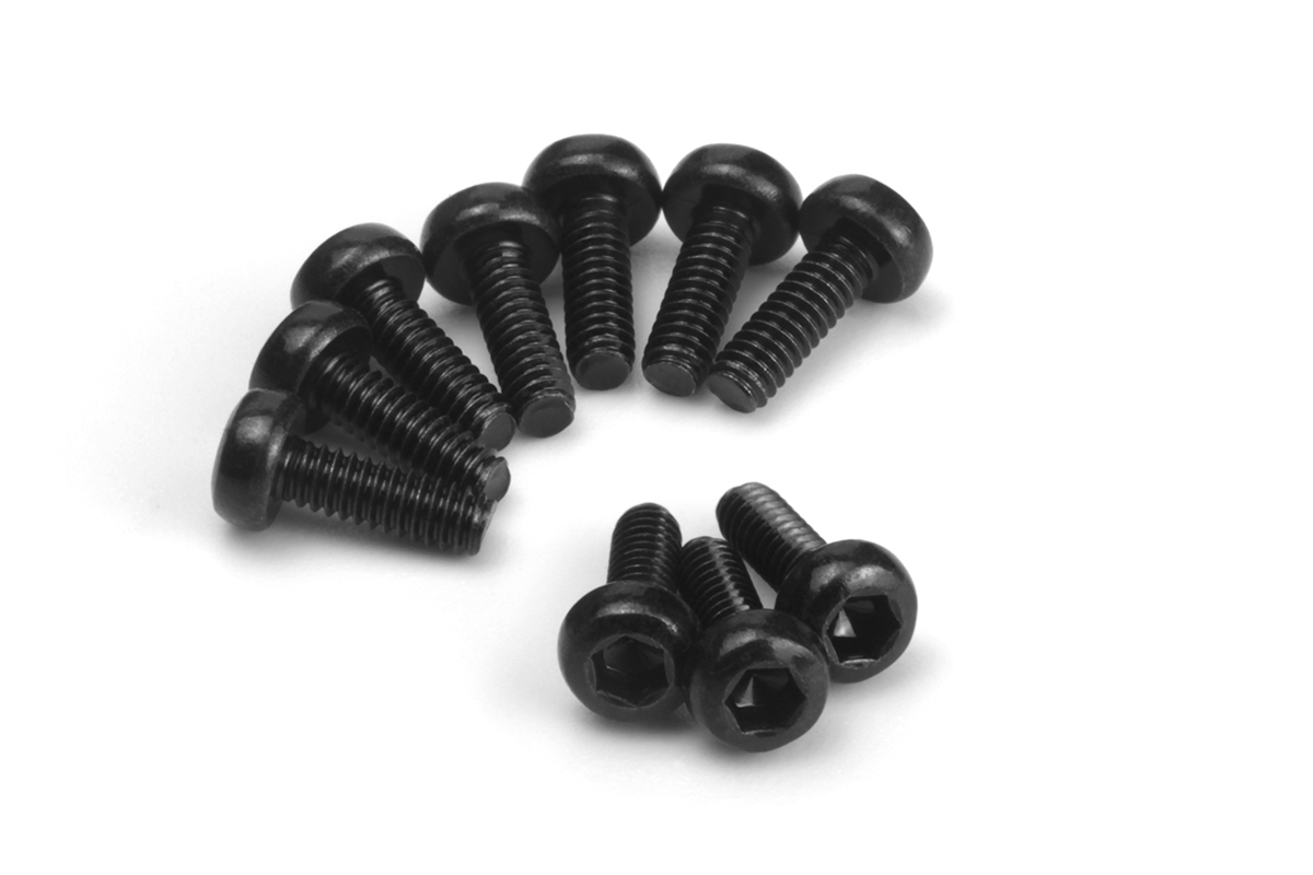 HPI Rundkopfschraube M1.7x5mm (Innensechskant/10St.) 161177