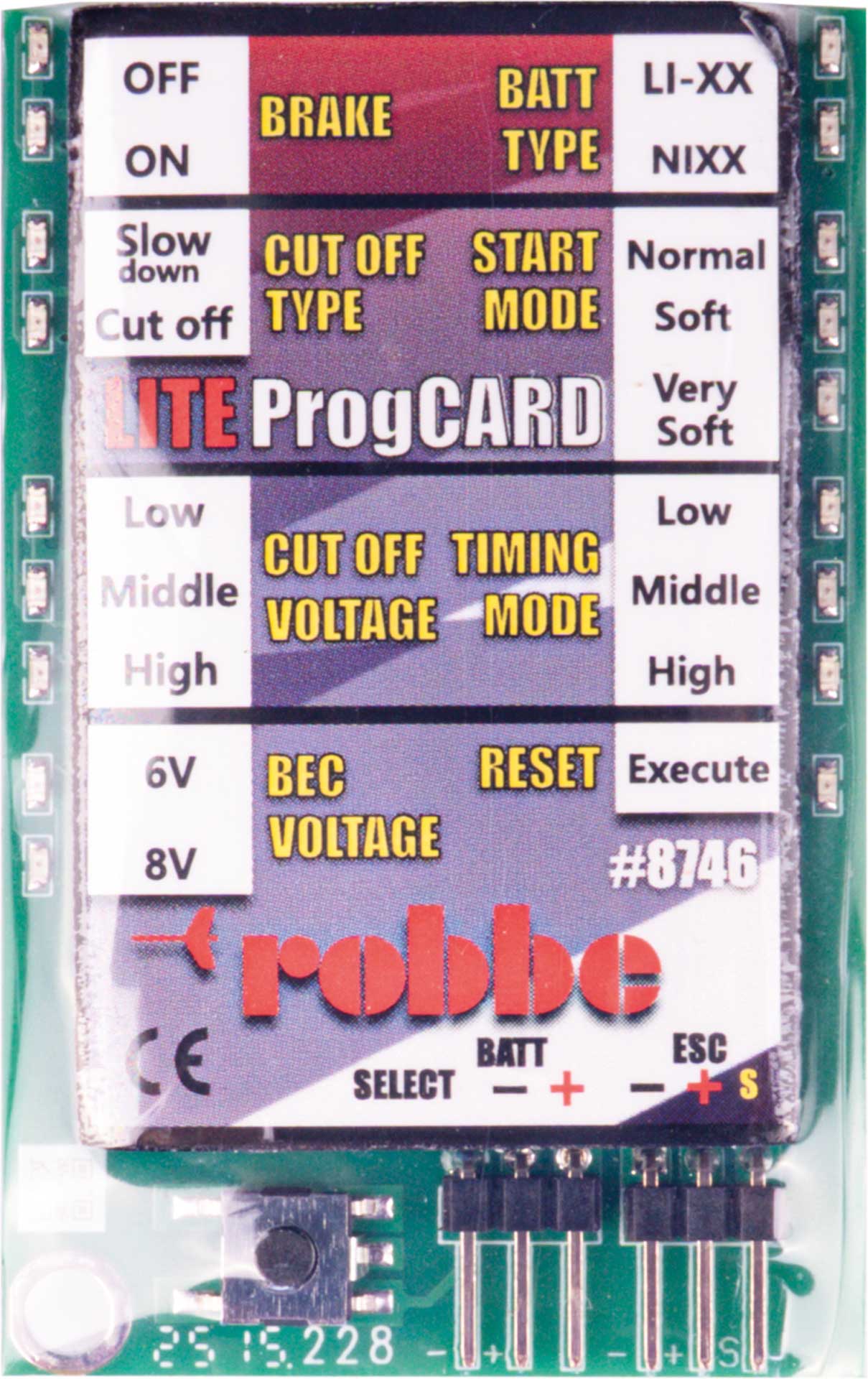 Robbe RO-CONTROL Programmierkarte LITE 8746