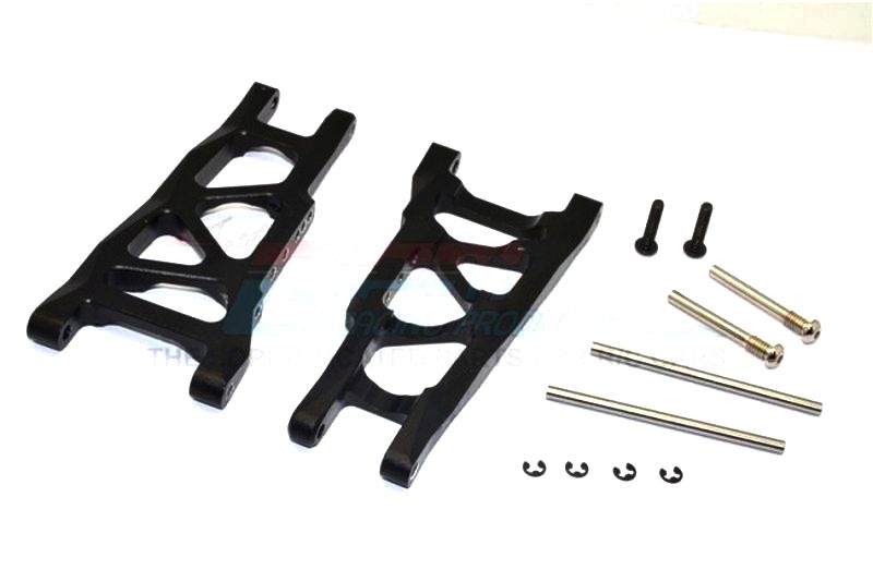 GPM Alu Querlenker hinten eloxiert schwarz Traxxas 1/10 Rustler