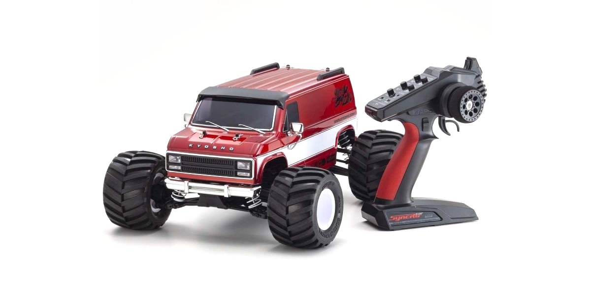 Kyosho MAD VAN VE FAZER MK2 1:10 Red EP 4WD ReadySet 34491T1B