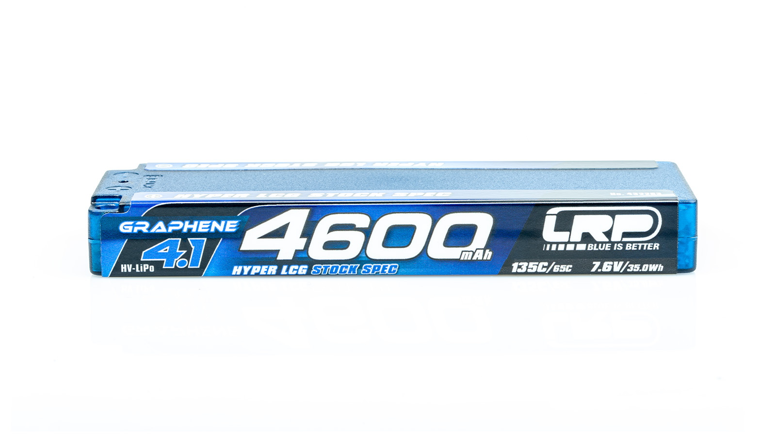 LRP HV Hyper LCG Stock Spec GRAPHENE-4.1 4600mAh Hardcase Akku 7.6V LiPo 135C / 65C