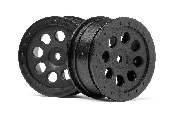 HPI ST-8 Felge schwarz (0mm Offset/2St/Mini-Trophy) 103039