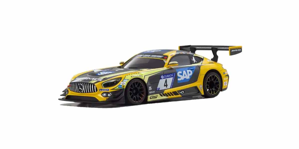 Kyosho Mini-Z MR04 RWD Mercedes AMG GT3 24h NBG'18 No.4 (W-MM/KT531P) 32367YBK - Abbildung 1