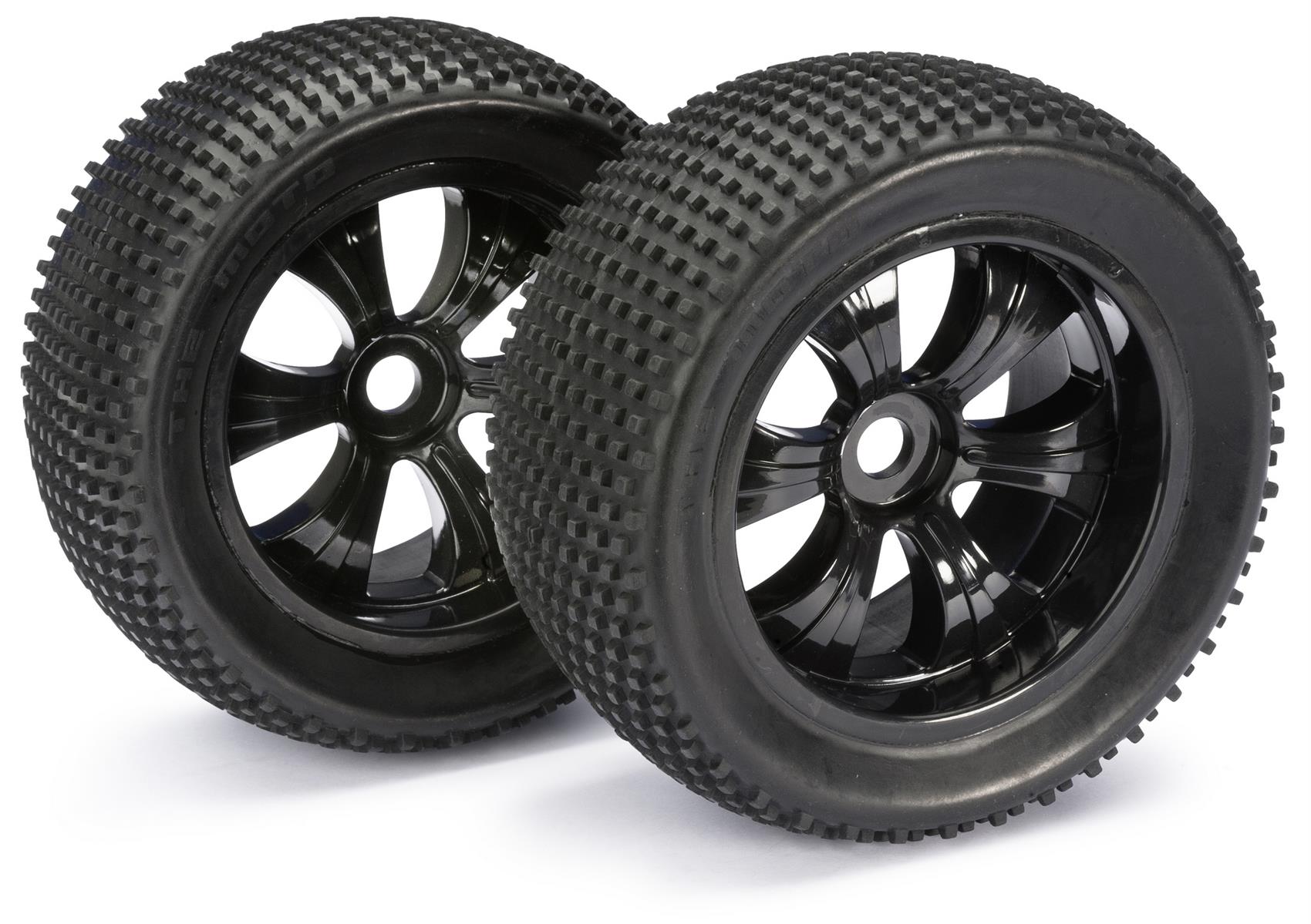 Absima Räderset LP Truggy "Dirt" schwarz 1:8 (2 St.) 2520013