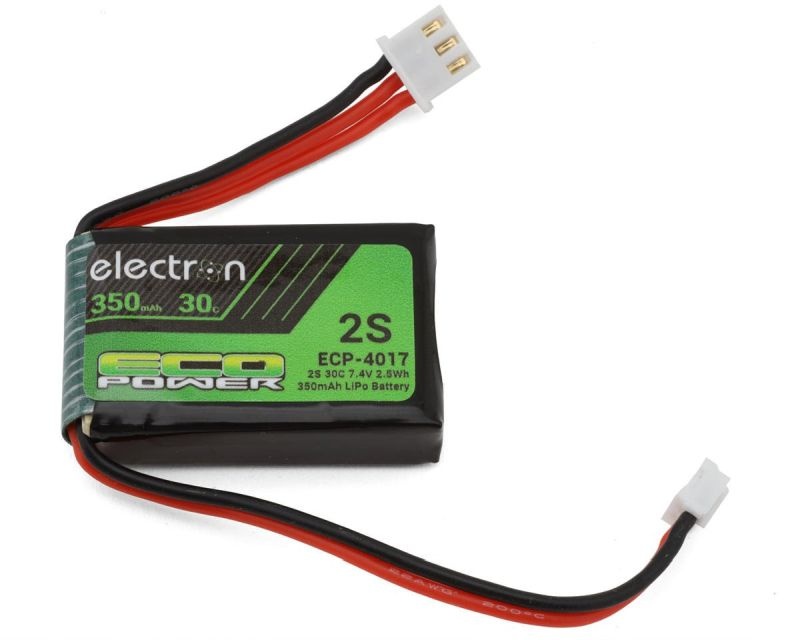 EcoPower 7.4V/350mAh  Electron 2S 30C LiPo Akku w/PH2.0 Stecker ECP-4017