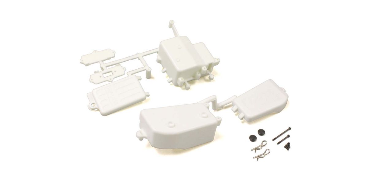 Kyosho Empfängerbox Kyosho Inferno MP9-MP10 - Weiss IFF001WB