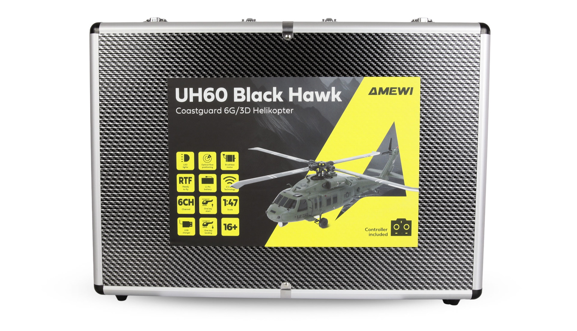Amewi UH60 Black Hawk Marine CP Helikopter 6G/3D RTF 25367 - Abbildung 9