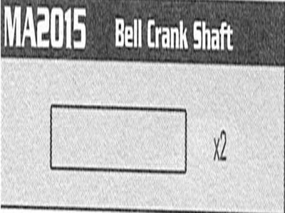 Amewi MA2015 Bell Crank Shaft Raptor MA2015