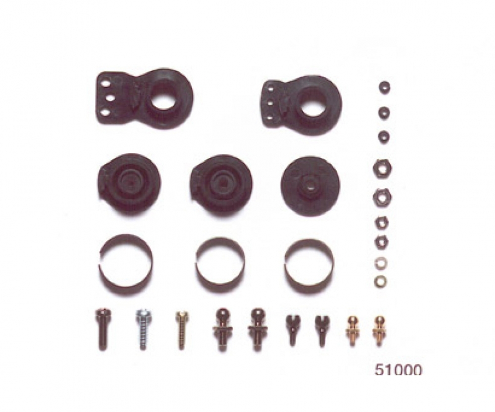 Tamiya 51000 Hi-Torque Servo Saver Schwarz 300051000 - Abbildung 1
