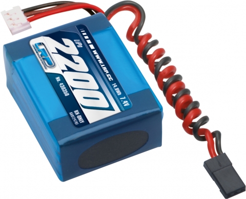 LRP LiPo 2200 RX-Pack small Hump - RX-only - 7.4V 430350 - Abbildung 1