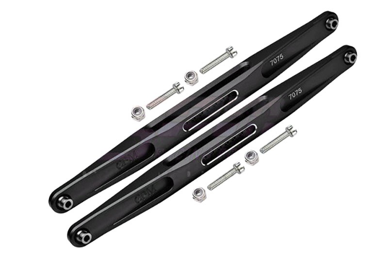 GPM Aluminium Lenkslenker eloxiert unten hinten schwarz TRX UDR UDR014NBK