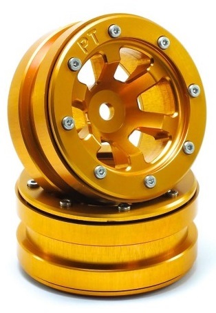 Metsafil Beadlock Wheels PT- Claw Gold/Gold 1.9 (2 St.) MT0060GOGO