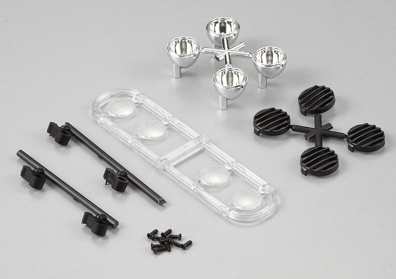 KB48278 Suchscheinwerfer Einzelmontage Schwarze Abdeckung