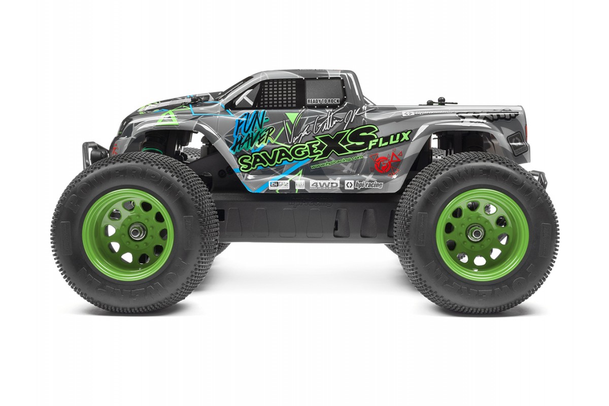 HPI Savage XS Flux RTR mit Vaughn Gittin Jr. Karosserie 115967 - Abbildung 2