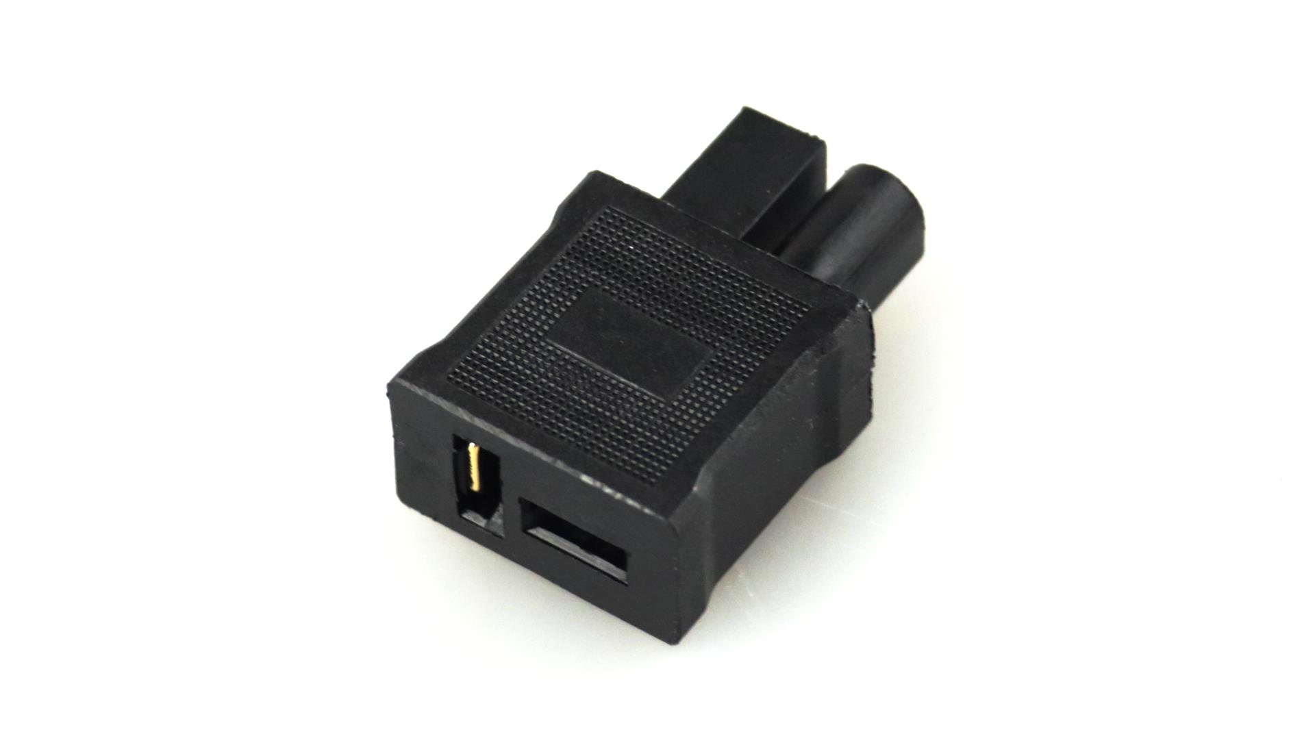 Amewi Adapter T-Buchse zu Tamiya Stecker, Kompakt, schwarz 28203