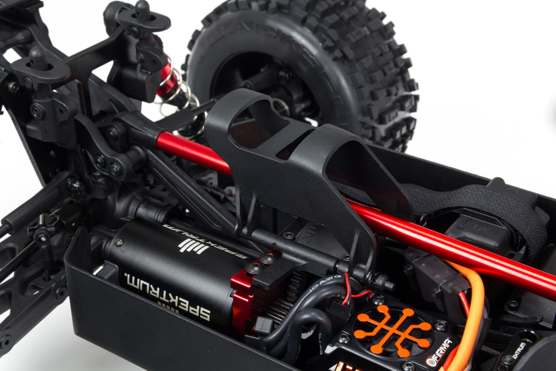 ARRMA 1/8 NOTORIOUS 6S V5 4WD BLX Stunt Truck w/ Spektrum RTR Black ARA8611V5T1