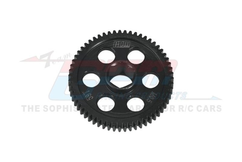 GPM Carbon-Stahl Hauptzahnrad 0.5 Modul 59 Zähne für ARRMA 1/18 Granite & Typhon, 1/14 Mojava MGG059TSBK
