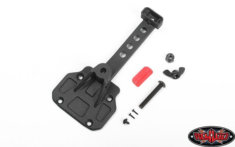 RC4WD Spare Wheel and Tire Holder w/ Red High Rear Brake Light VVV-C1069