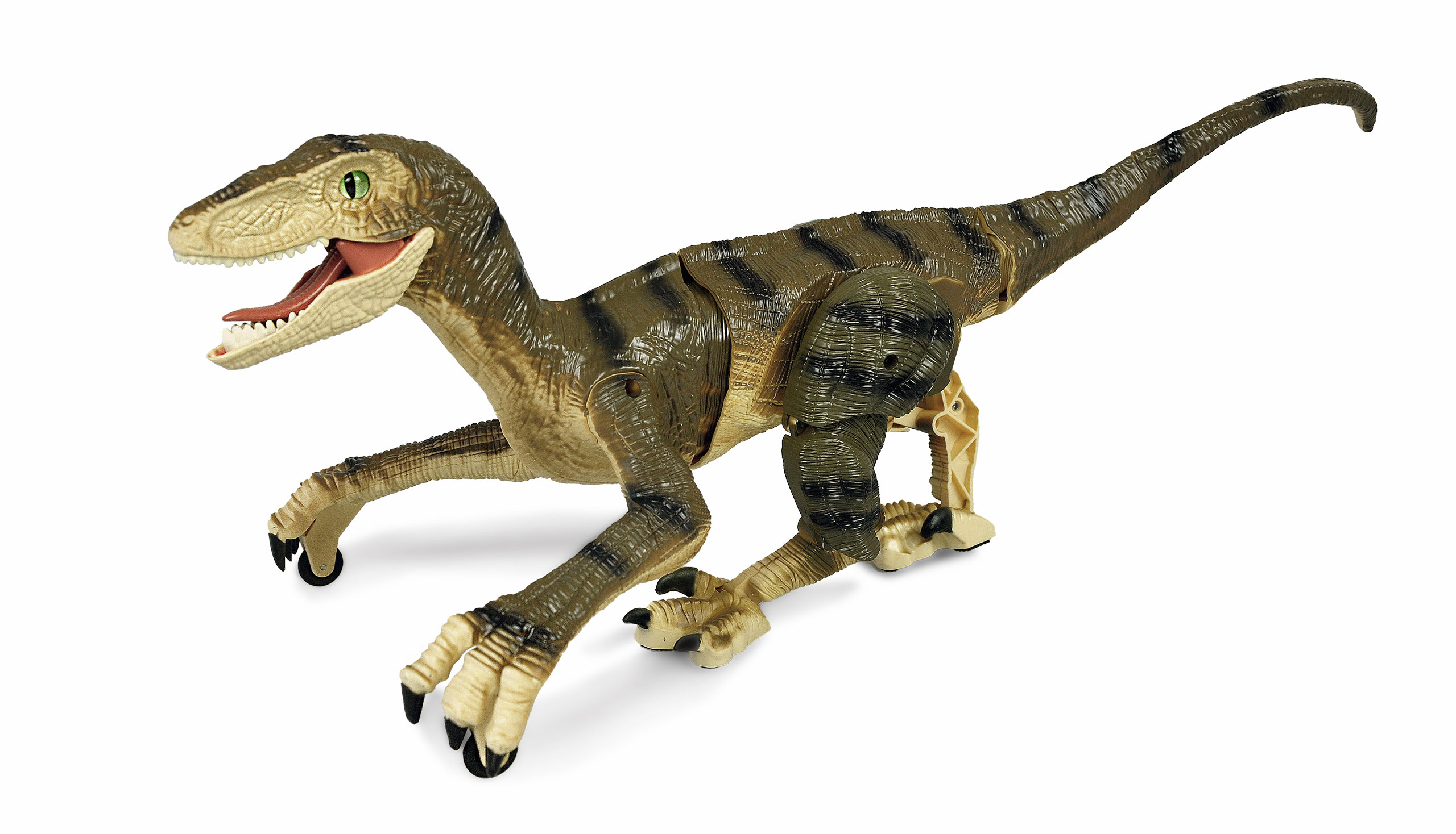 Amewi Velociraptor RC Dinosaurier 45cm, RTR braun 40008