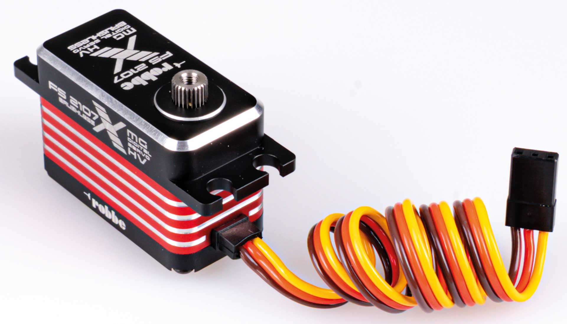 Robbe FS 2107X HV MG Digital Brushless Servo High Torque Low Profile Servo 9134
