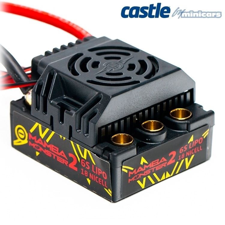 Castle Mamba Monster-2 1:8 25V Extreme Car ESC WP 010-0108-00