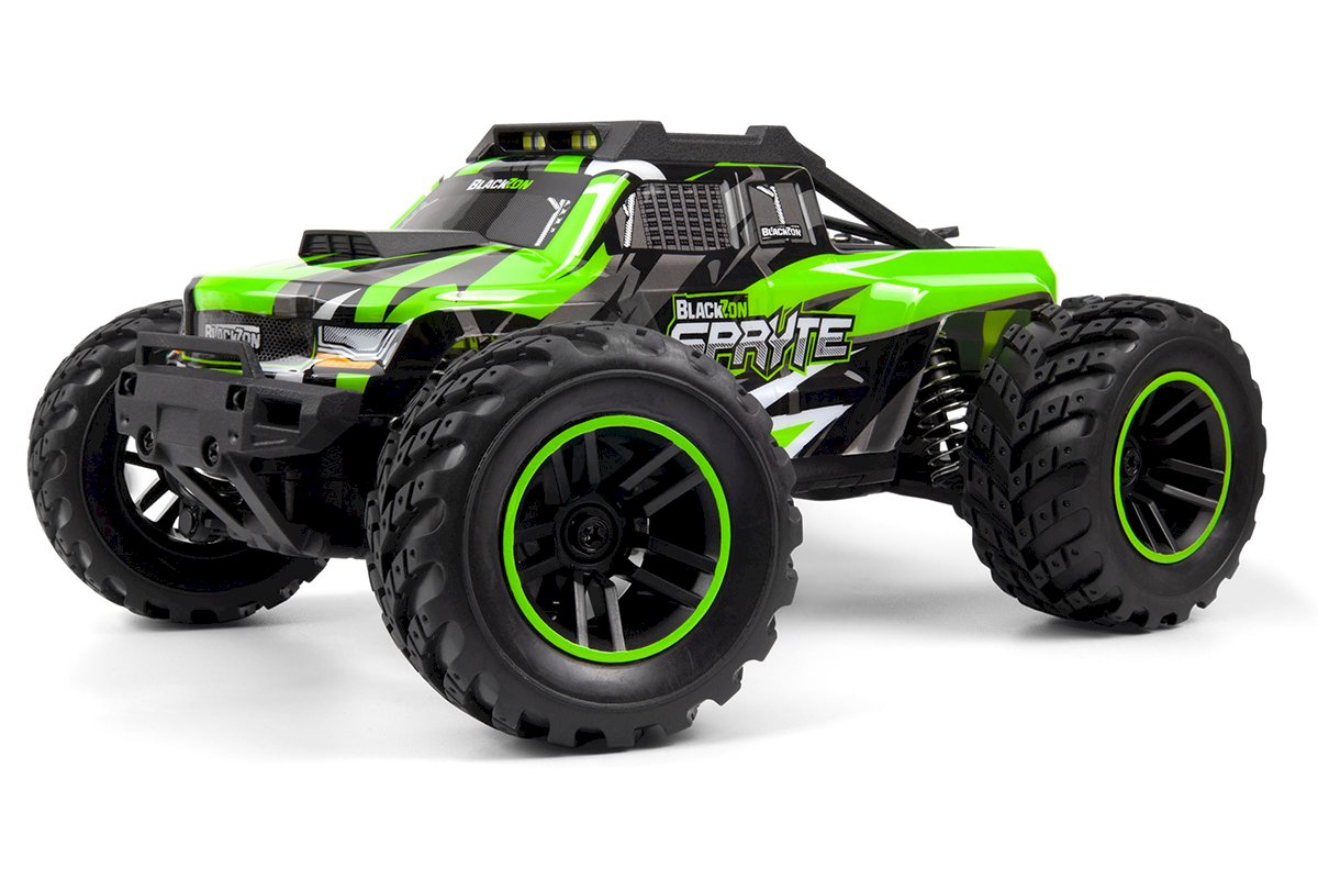 BLACKZON Spryte MT 1/20 4WD Elektro Monster Truck Grün 540300 - Abbildung 1
