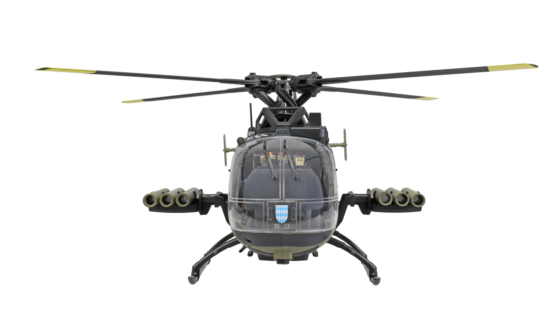 Amewi Bo105 Helikopter Bundeswehr brushless 6-Kanal 3D/6G RTF 25378 - Abbildung 3