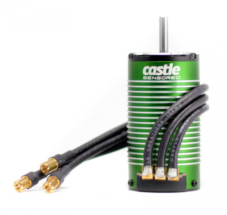Castle Brushless Motor Sensor Inrunner 4-Pole 1515-2200KV V2 060-0093-00