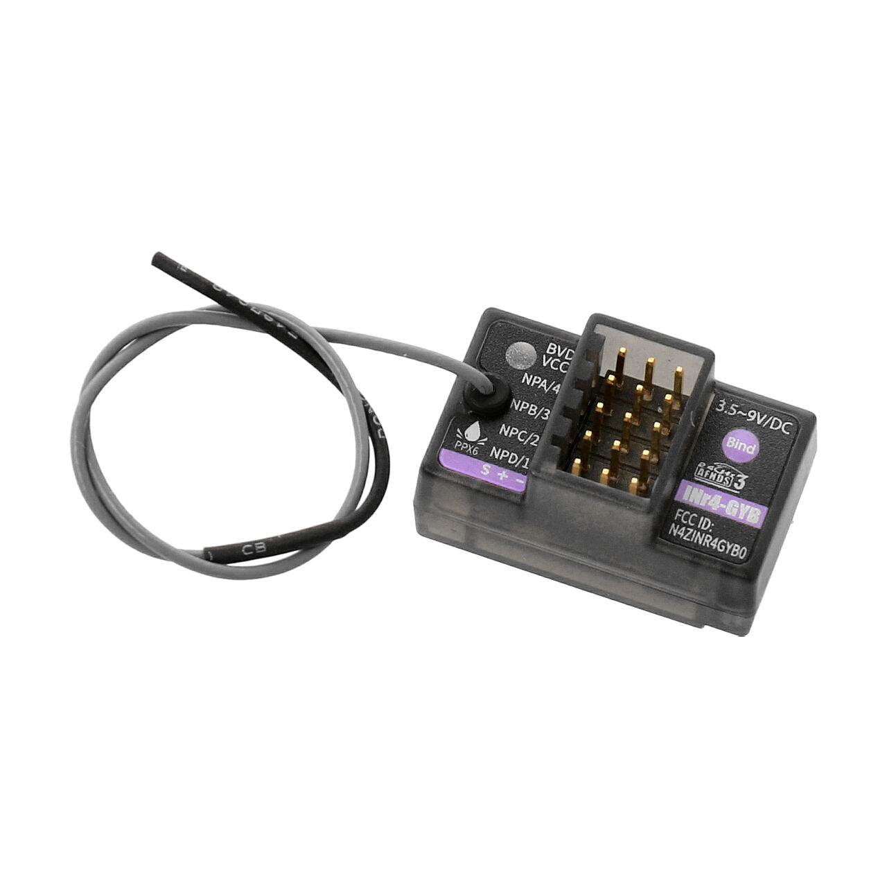 Flysky INR4-GYB AFHDS3 Empfänger 4 Kanal mit Gyro FS013