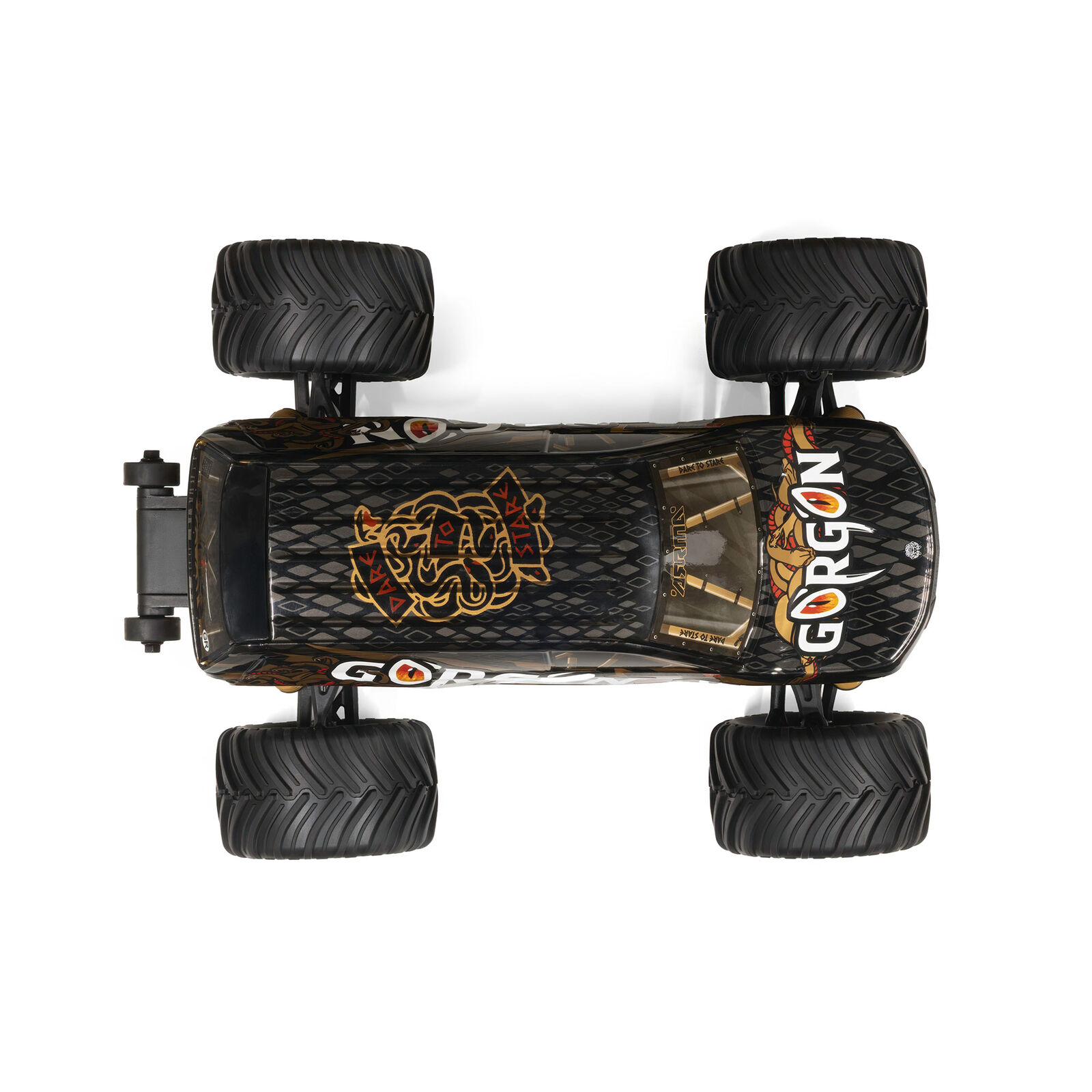 ARRMA 1/16 GORGON GROM 4X4 RTR Brushed Monster Truck Bronce (Battery & Charger Included) - Abbildung 2