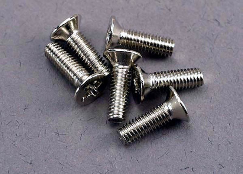 Traxxas Senkkopfschrauben 3x10mm (6) 3177