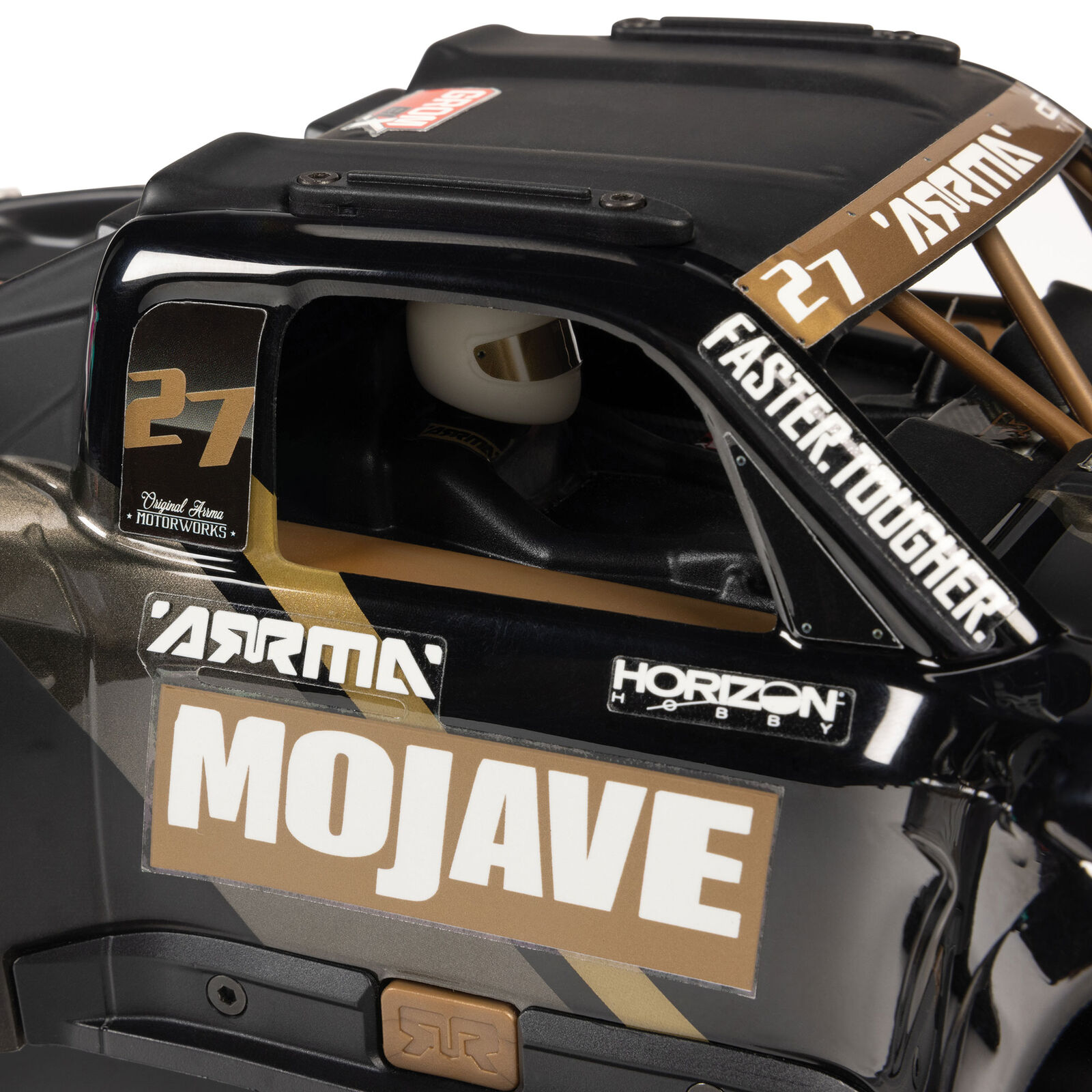 ARRMA MOJAVE GROM 1/16 223S DSC 4X4 RTR Brushless Desert Truck, Black ARA2304T1