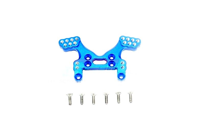 GPM Aluminium Dämpfersteher variabel hinten blau X-RIDER 1/8 Flamingo FL030B