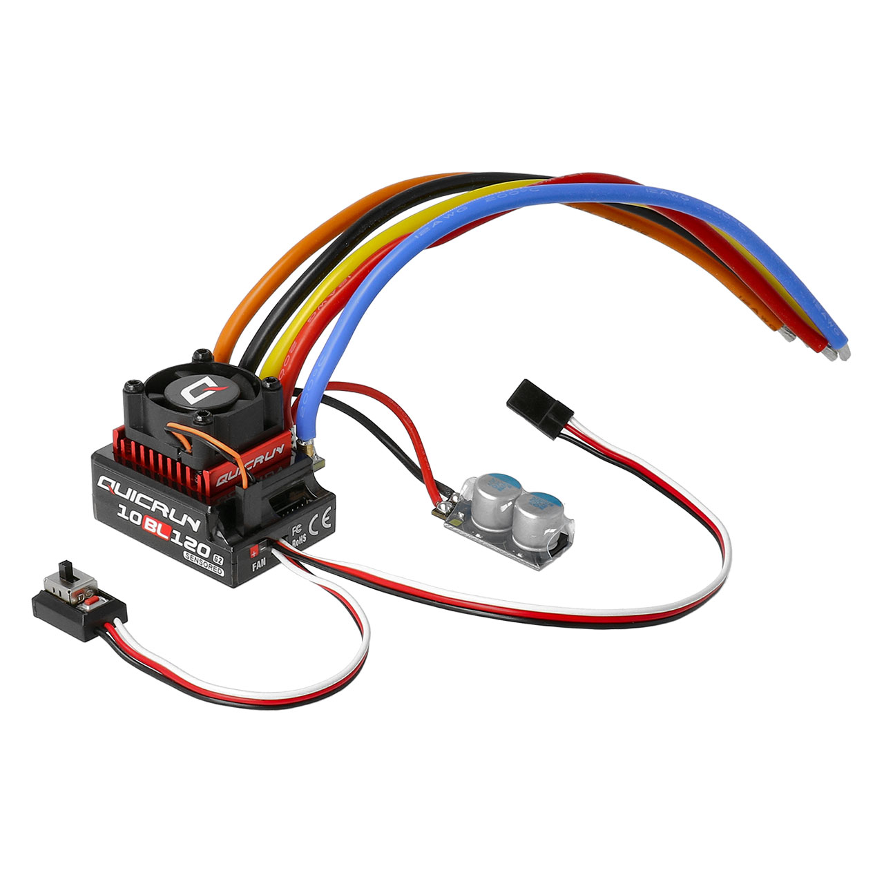 Hobbywing Combo 10BL120 G2 Sensor mit 3650SD 13.5T 38020382