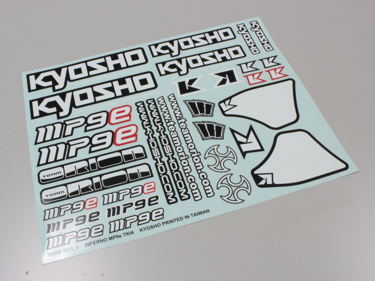 Kyosho DEKORBOGEN INFERNO MP9E IFD502