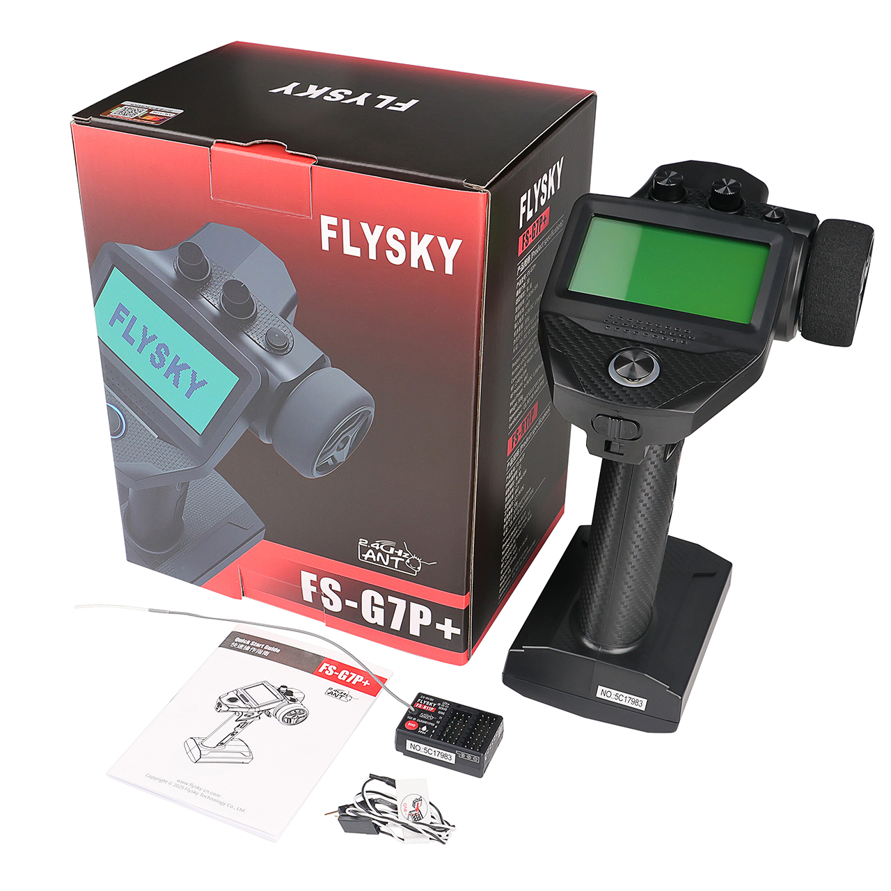 Flysky FS-G7P+ Sender 10 Kanal mit 1 Empfänger FS096 - Abbildung 5