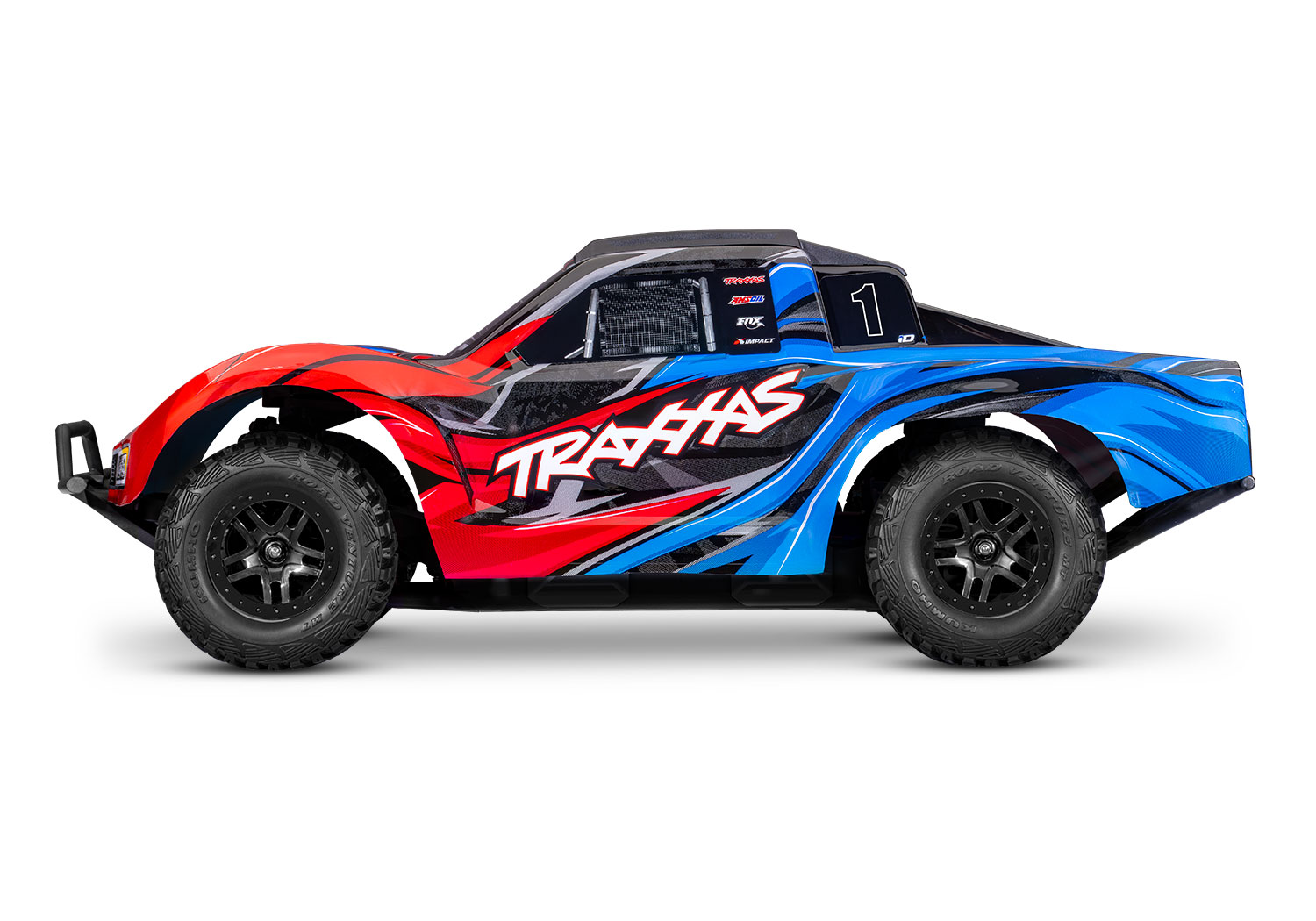 Traxxas Slash 4x4 VX3 Brushless Short Course Rot 68454-4 - Abbildung 3