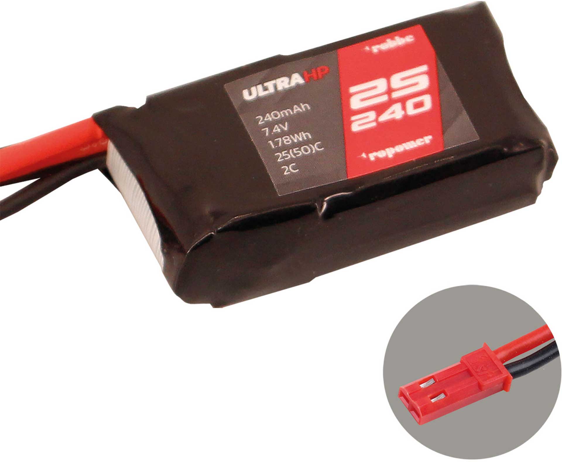 Robbe RO-POWER ULTRA HP 240MAH 7,4 VOLT 2S 25(50)C LIPO AKKU 7313