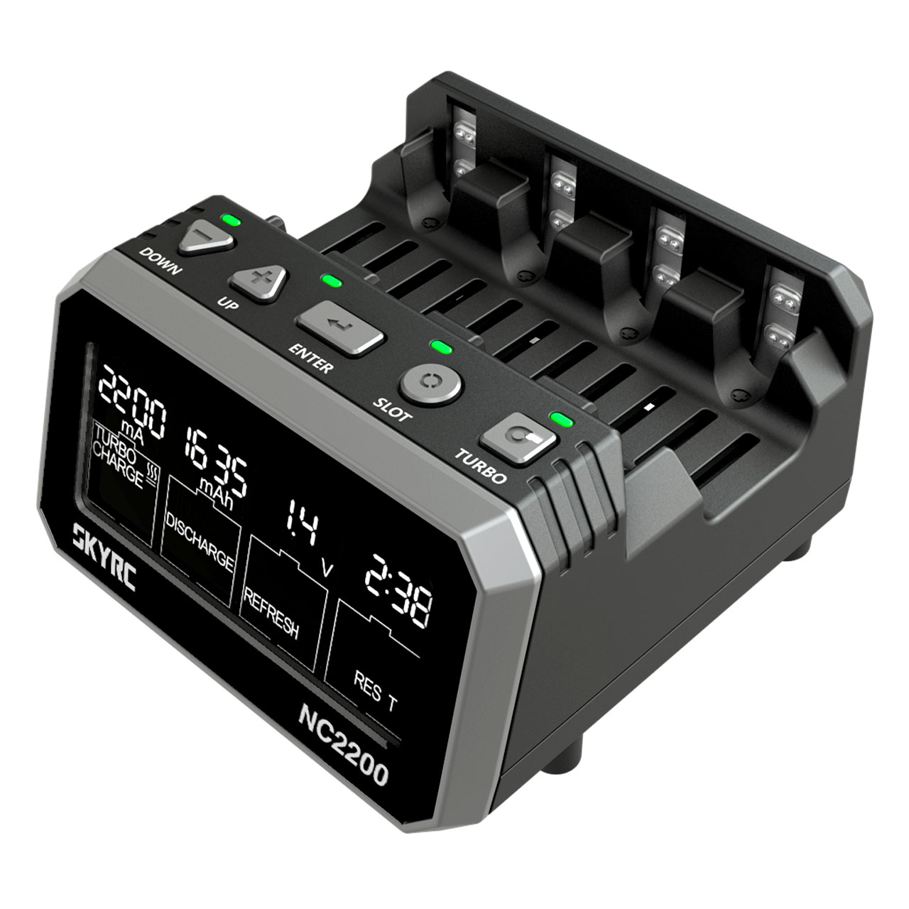 SkyRC NC2200 Ladegerät für 4xAA/AAA DC 2A SK-100181