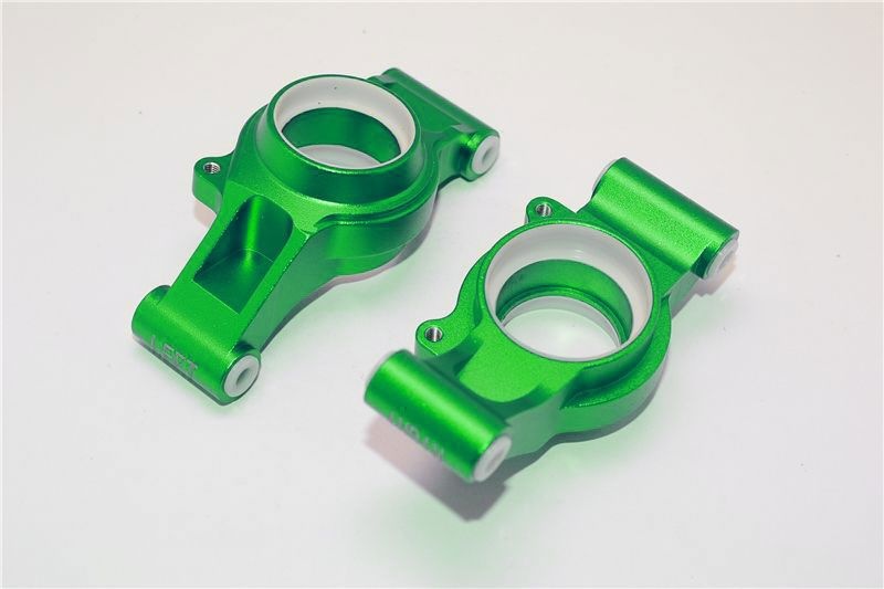 GPM Alu Radträger hinten grün Traxxas X-MAXX