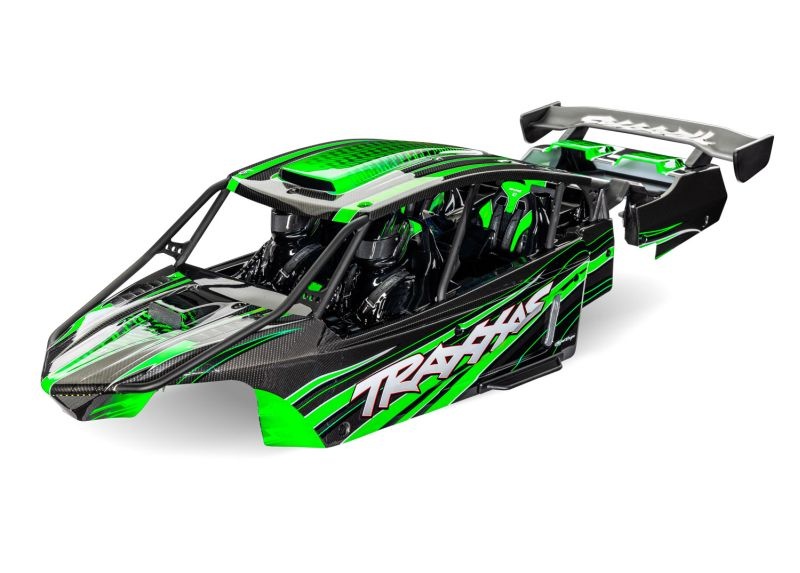 Traxxas Karo grün kpl. Funco 10911-GRN
