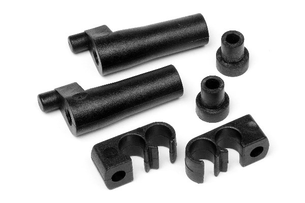 HPI Tankhalter und Schlauch-Clip (D8) 67364