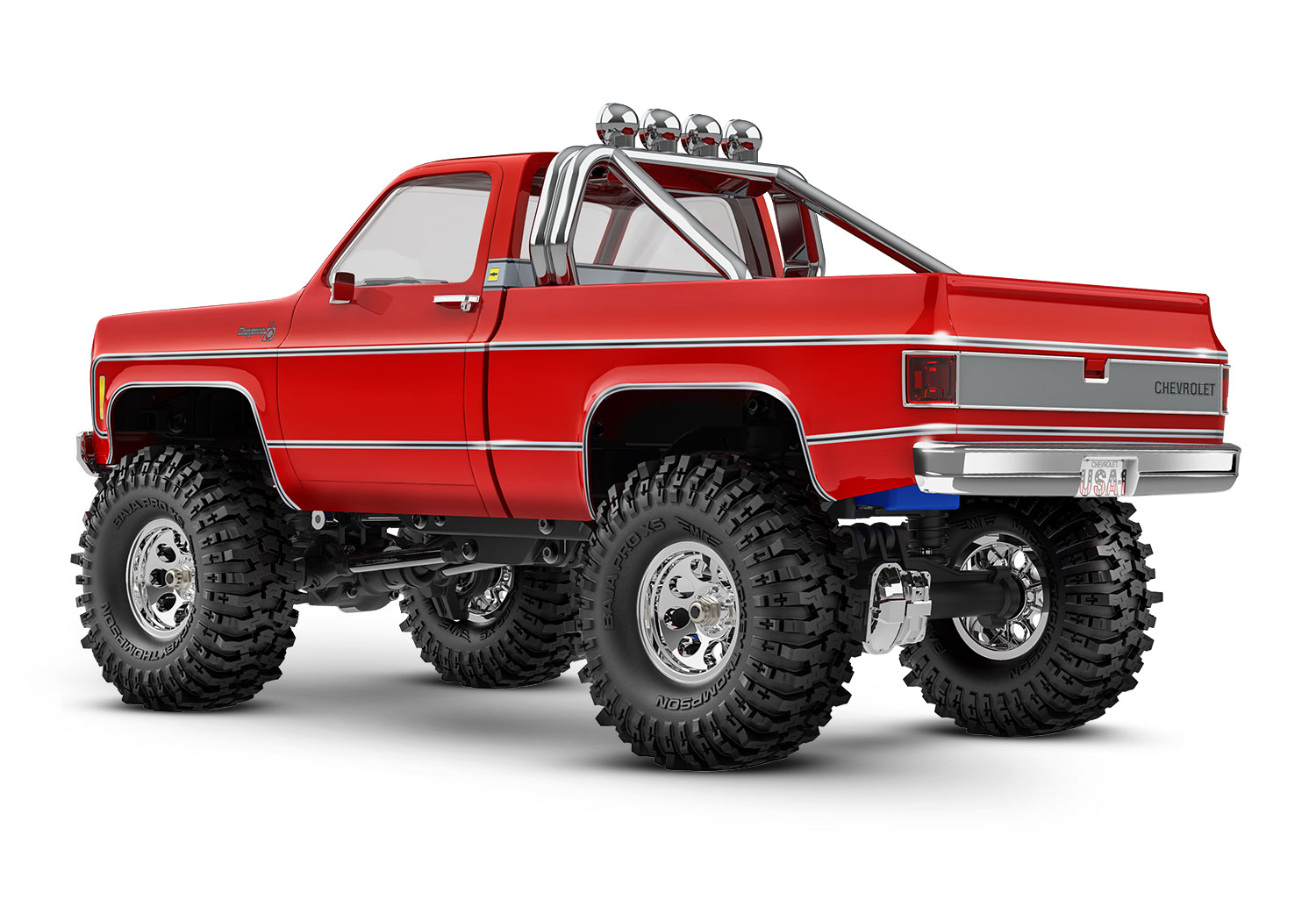 TRAXXAS TRX-4M Chevy K10 4x4 High Trail rot 1/18 Crawler RTR 97064-1 - Abbildung 2