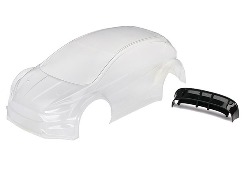 Traxxas Karo, Ford Fiesta ST Rally (unlackiert) 7412 - Abbildung 1