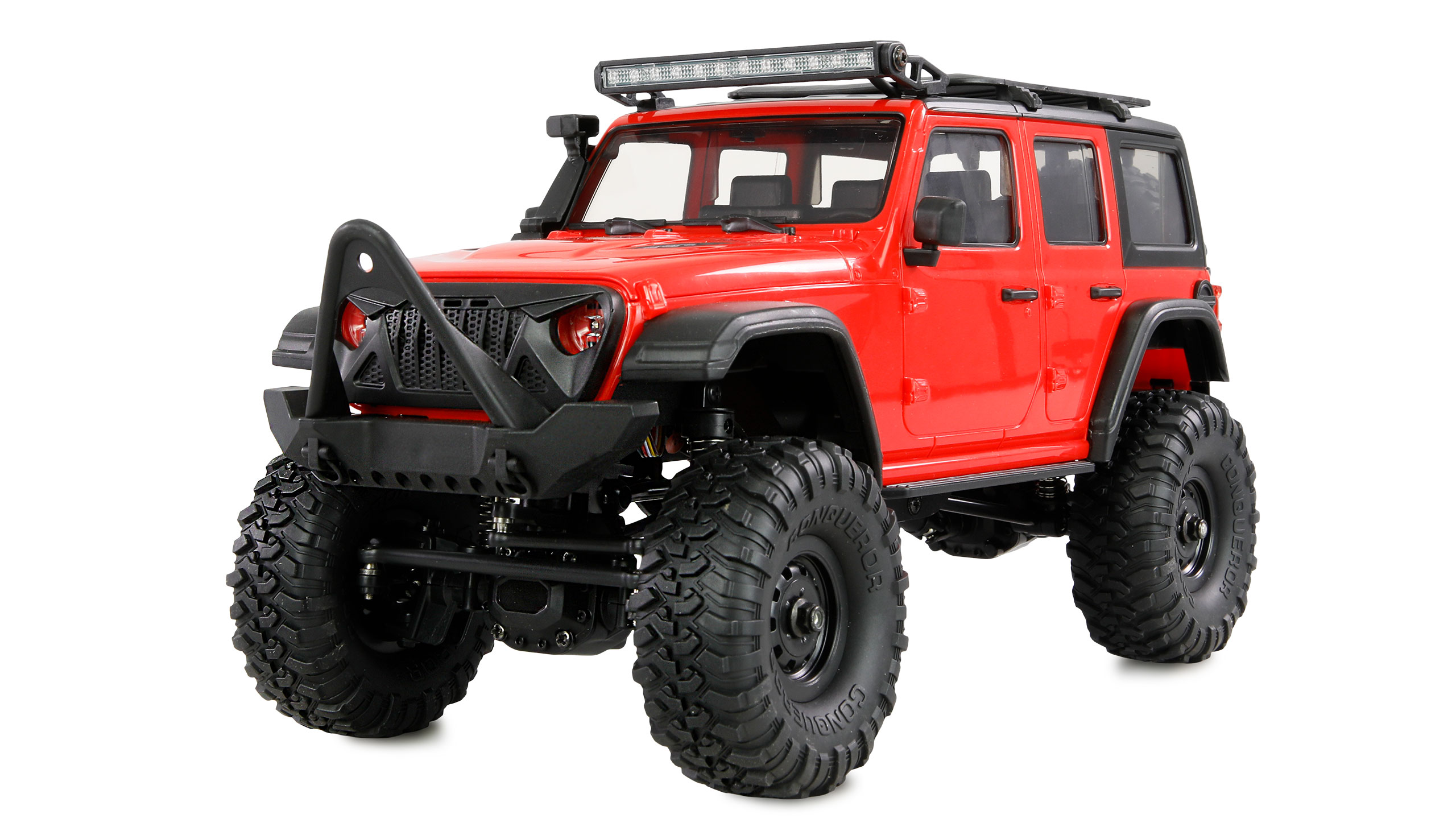 Amewi AMXRock Mini-Crosstrail Scale Crawler 4WD 1:16 RTR rot 22721