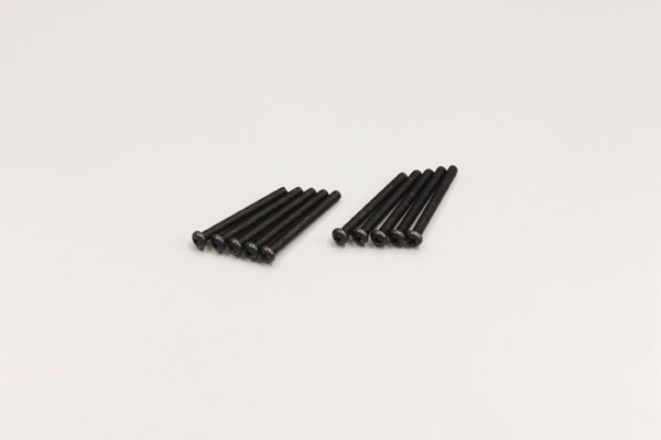 Kyosho RUNDKOPFSCHRAUBEN,M2,6X25MM (10) / 1107 1-S42625